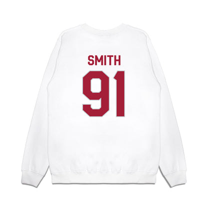 Alabama - NCAA Football : Caleb Smith - We're In Premium Crewneck Sweatshirt-1
