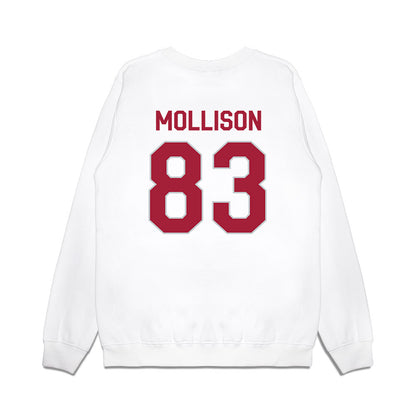 Alabama - NCAA Football : Cooper Mollison - We're In Premium Crewneck Sweatshirt-1