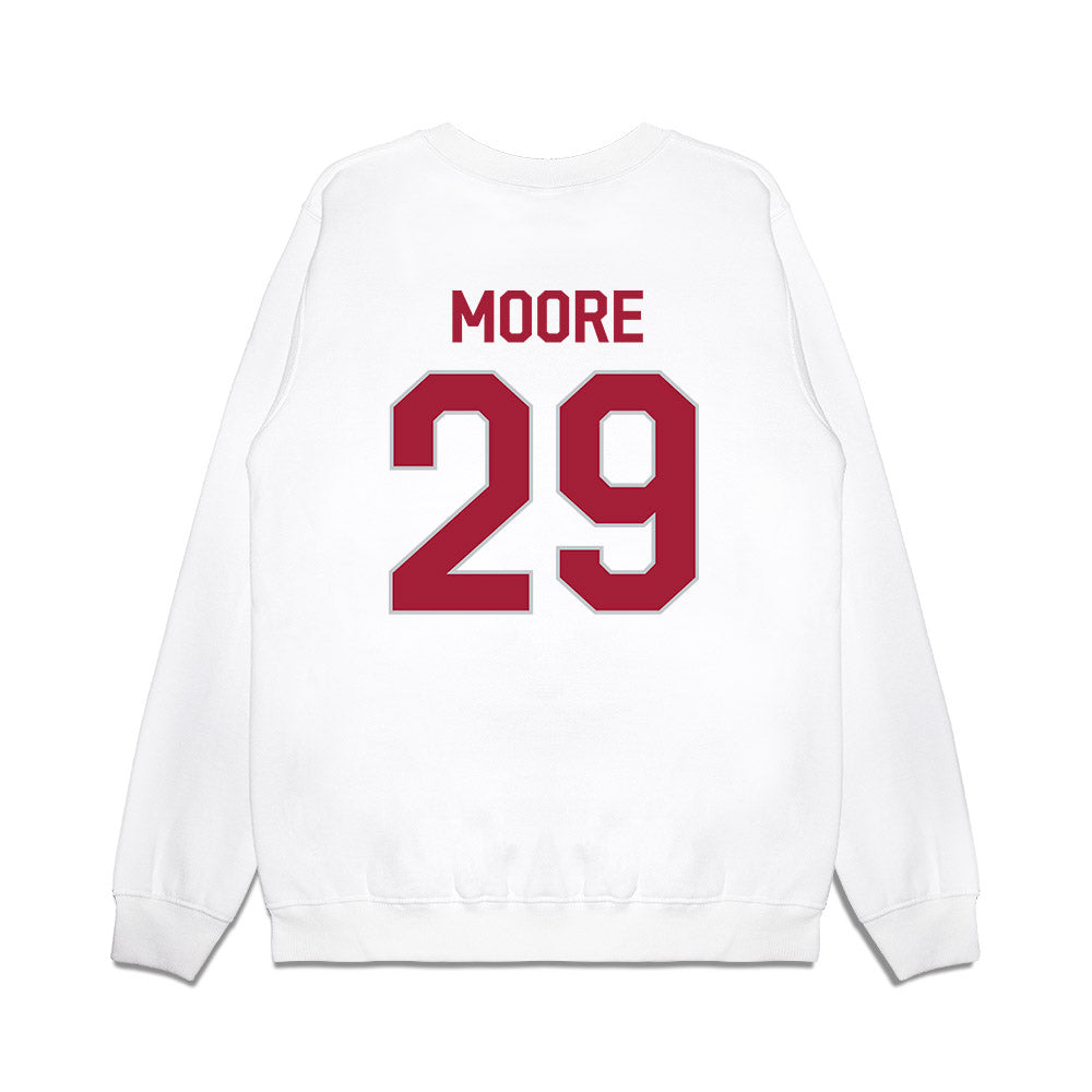 Alabama - NCAA Football : Fredrick Moore - We're In Premium Crewneck Sweatshirt-1