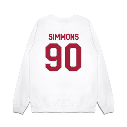 Alabama - NCAA Football : London Simmons - We're In Premium Crewneck Sweatshirt-1