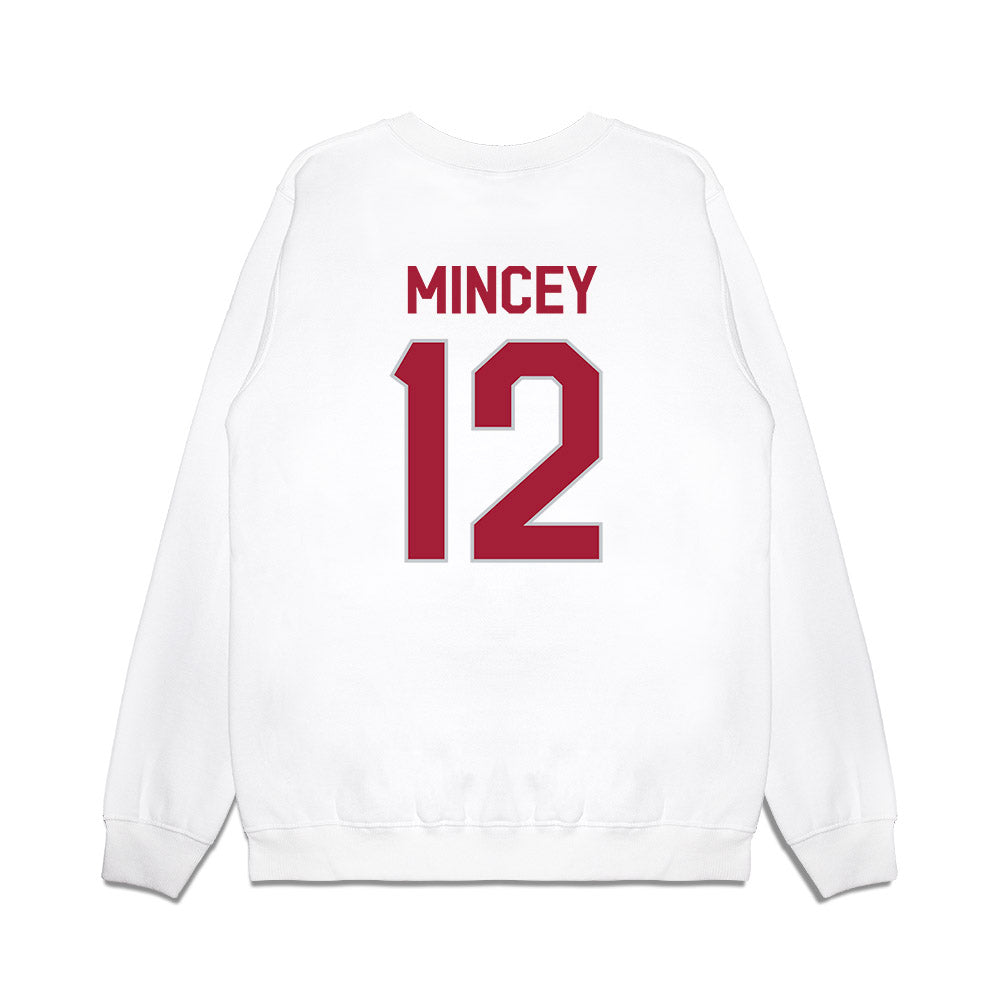 Alabama - NCAA Football : Zavier Mincey - We're In Premium Crewneck Sweatshirt-1