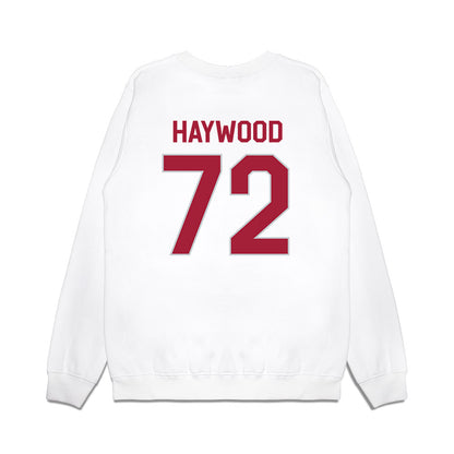 Alabama - NCAA Football : Ty Haywood - We're In Premium Crewneck Sweatshirt-1