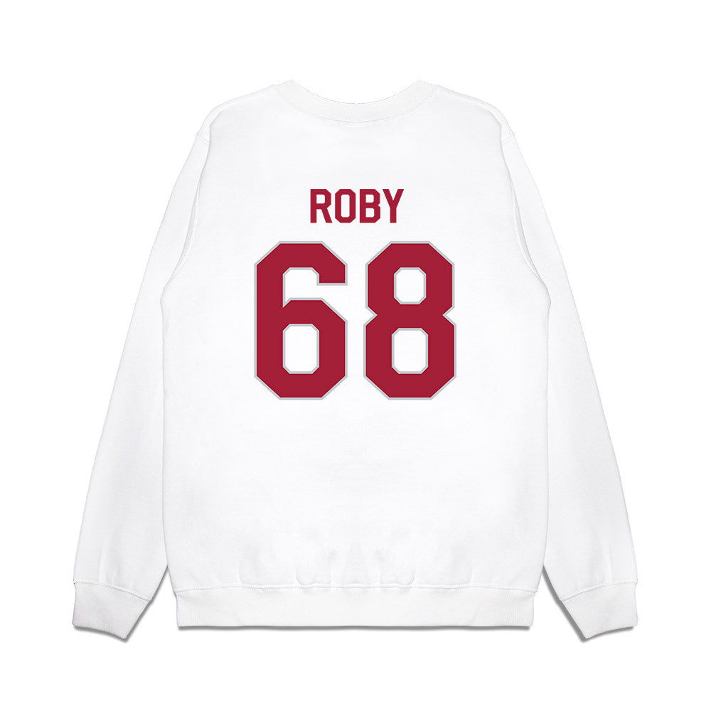 Alabama - NCAA Football : Billy Roby - We're In Premium Crewneck Sweatshirt-1