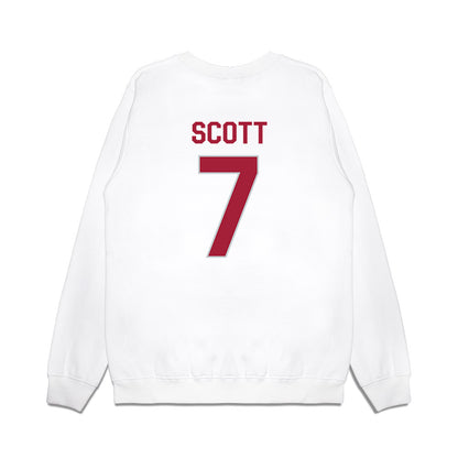 Alabama - NCAA Football : Rico Scott - We're In Premium Crewneck Sweatshirt-1