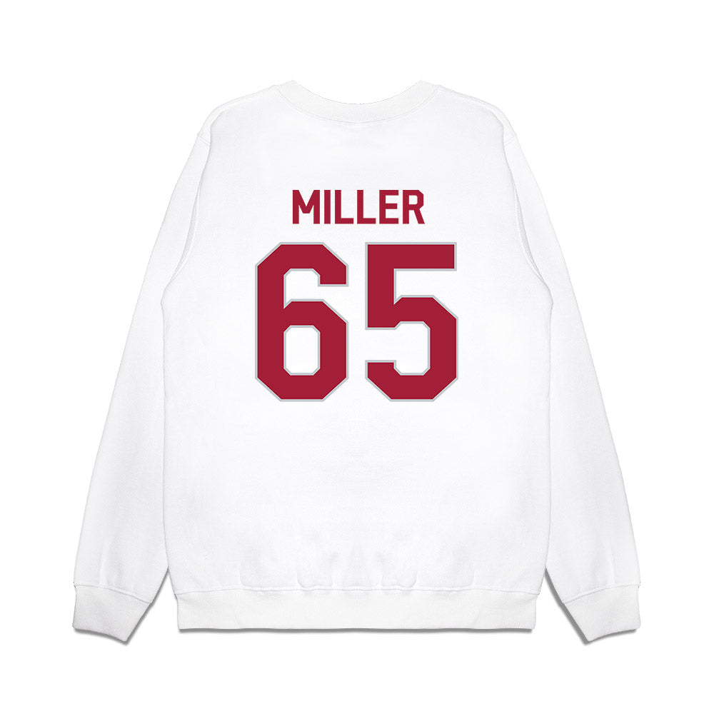 Alabama - NCAA Football : Tyrell Miller - We're In Premium Crewneck Sweatshirt-1