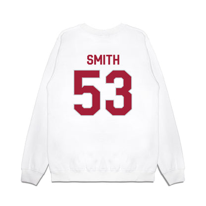 Alabama - NCAA Football : Mac Smith - We're In Premium Crewneck Sweatshirt-1