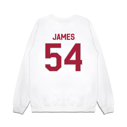 Alabama - NCAA Football : Jayvin James - We're In Premium Crewneck Sweatshirt-1