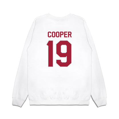Alabama - NCAA Football : John Cooper - We're In Premium Crewneck Sweatshirt-1