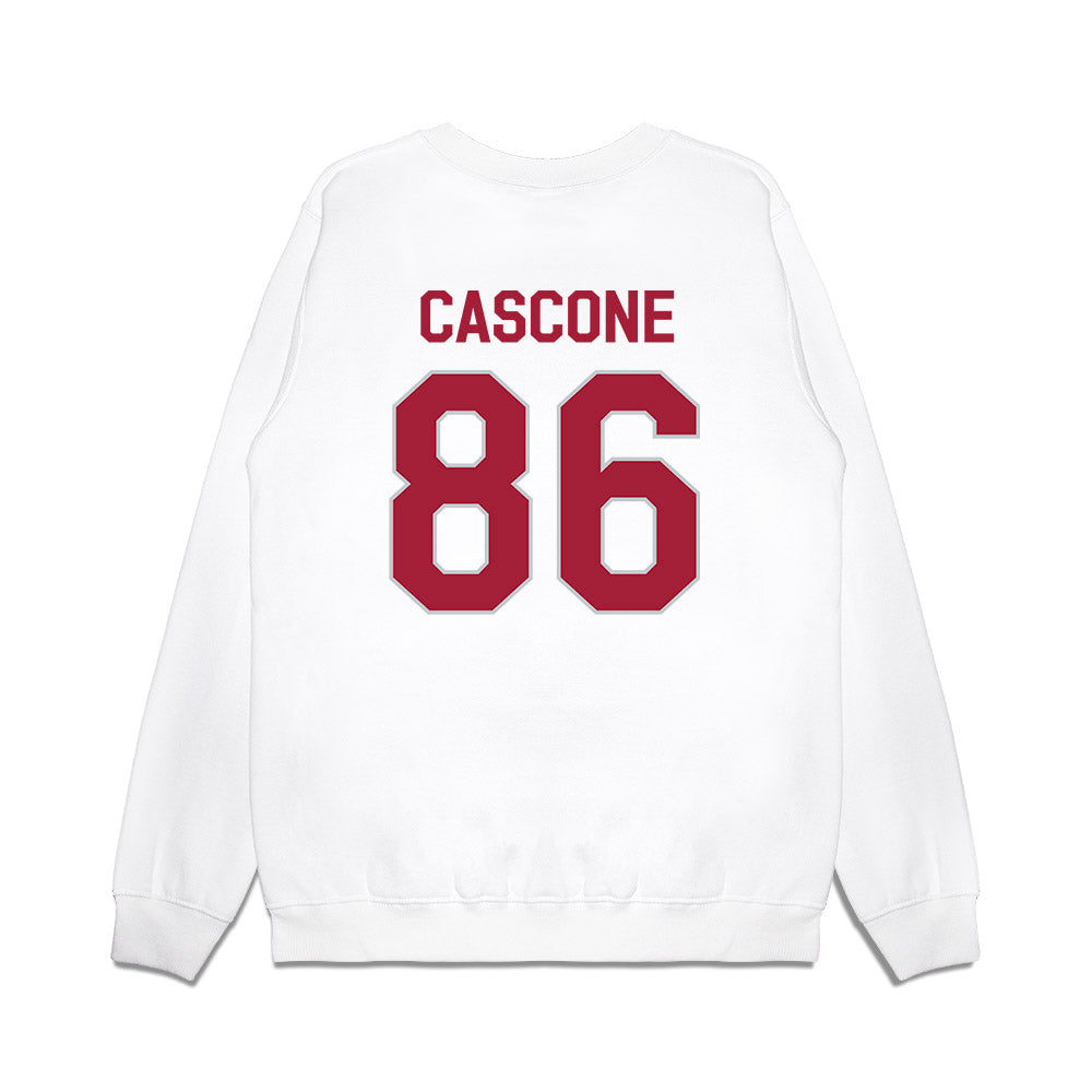 Alabama - NCAA Football : Jude Cascone - We're In Premium Crewneck Sweatshirt-1