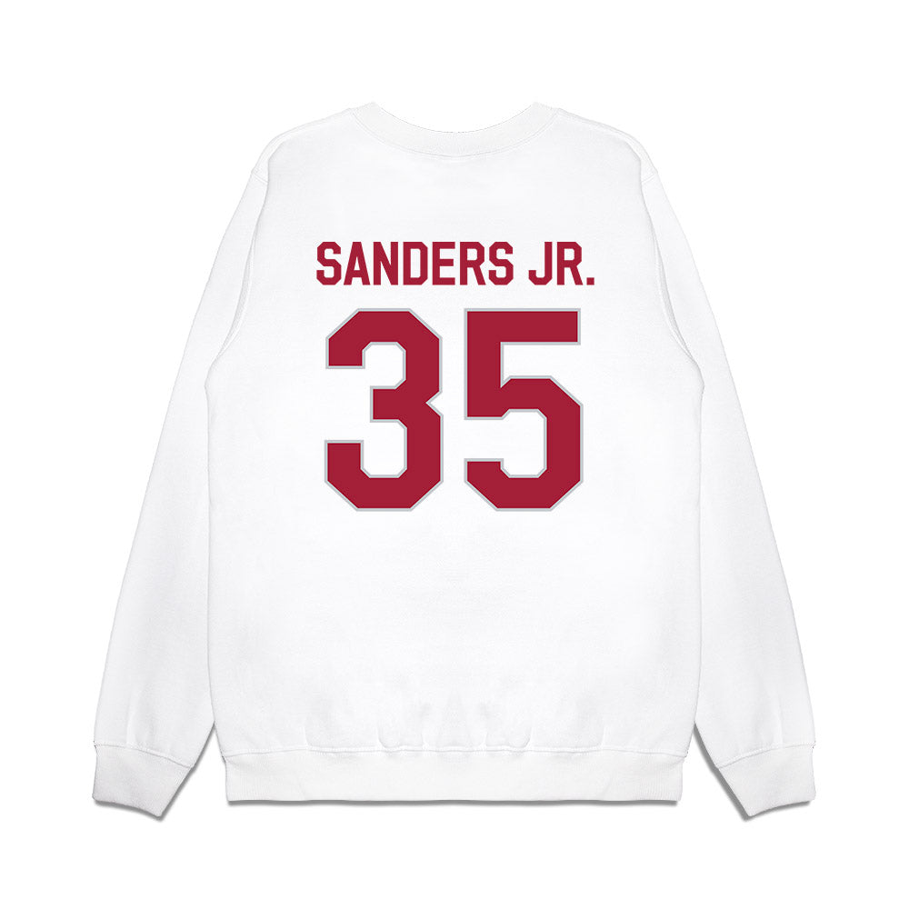 Alabama - NCAA Football : Abduall Sanders Jr. - We're In Premium Crewneck Sweatshirt-1