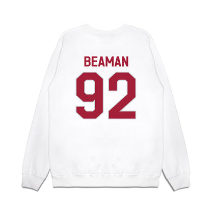 Alabama - NCAA Football : Jeremiah Beaman - We're In Premium Crewneck Sweatshirt-1