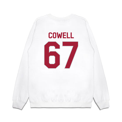 Alabama - NCAA Football : Vince Cowell - We're In Premium Crewneck Sweatshirt-1