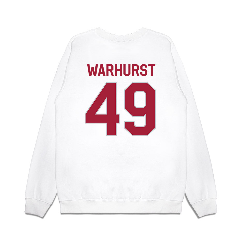 Alabama - NCAA Football : Conner Warhurst - We're In Premium Crewneck Sweatshirt-1