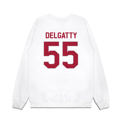 Alabama - NCAA Football : Racin Delgatty - We're In Premium Crewneck Sweatshirt-1