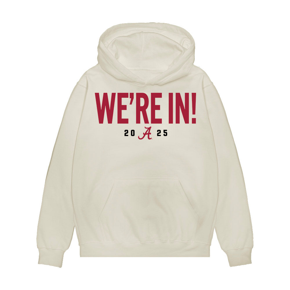Alabama - NCAA Football : Devan Thompkins - We're In Premium Hooded Sweatshirt-0