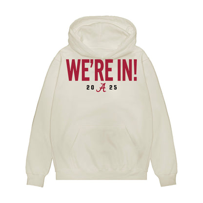 Alabama - NCAA Football : Jackson Lloyd - We're In Premium Hooded Sweatshirt-0