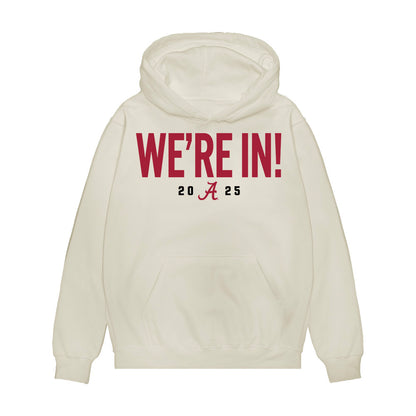 Alabama - NCAA Football : Mac Smith - We're In Premium Hooded Sweatshirt-0