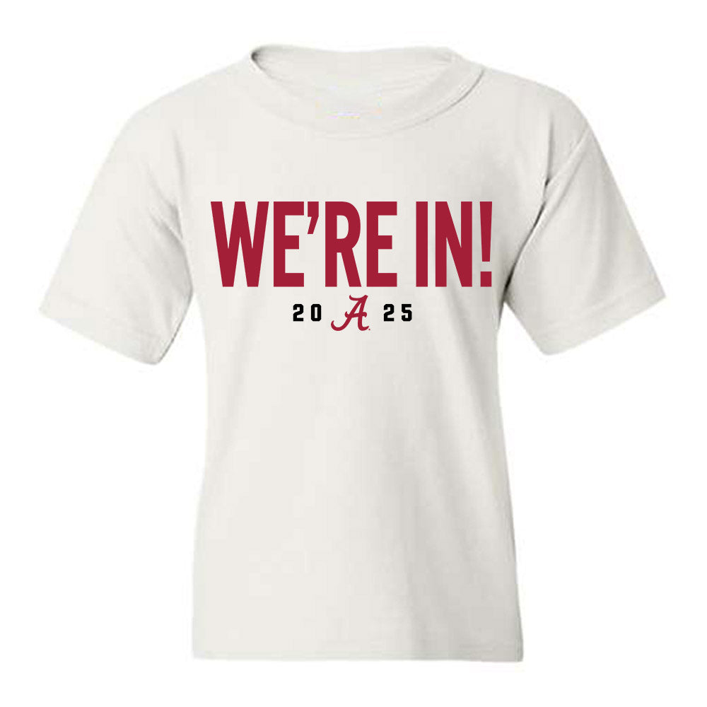 Alabama - NCAA Football : Jett Thomalla - We're In Youth T-Shirt-0