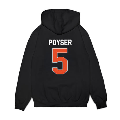 Miami - NCAA Football : Zechariah Poyser - We're In Premium Hooded Sweatshirt-1