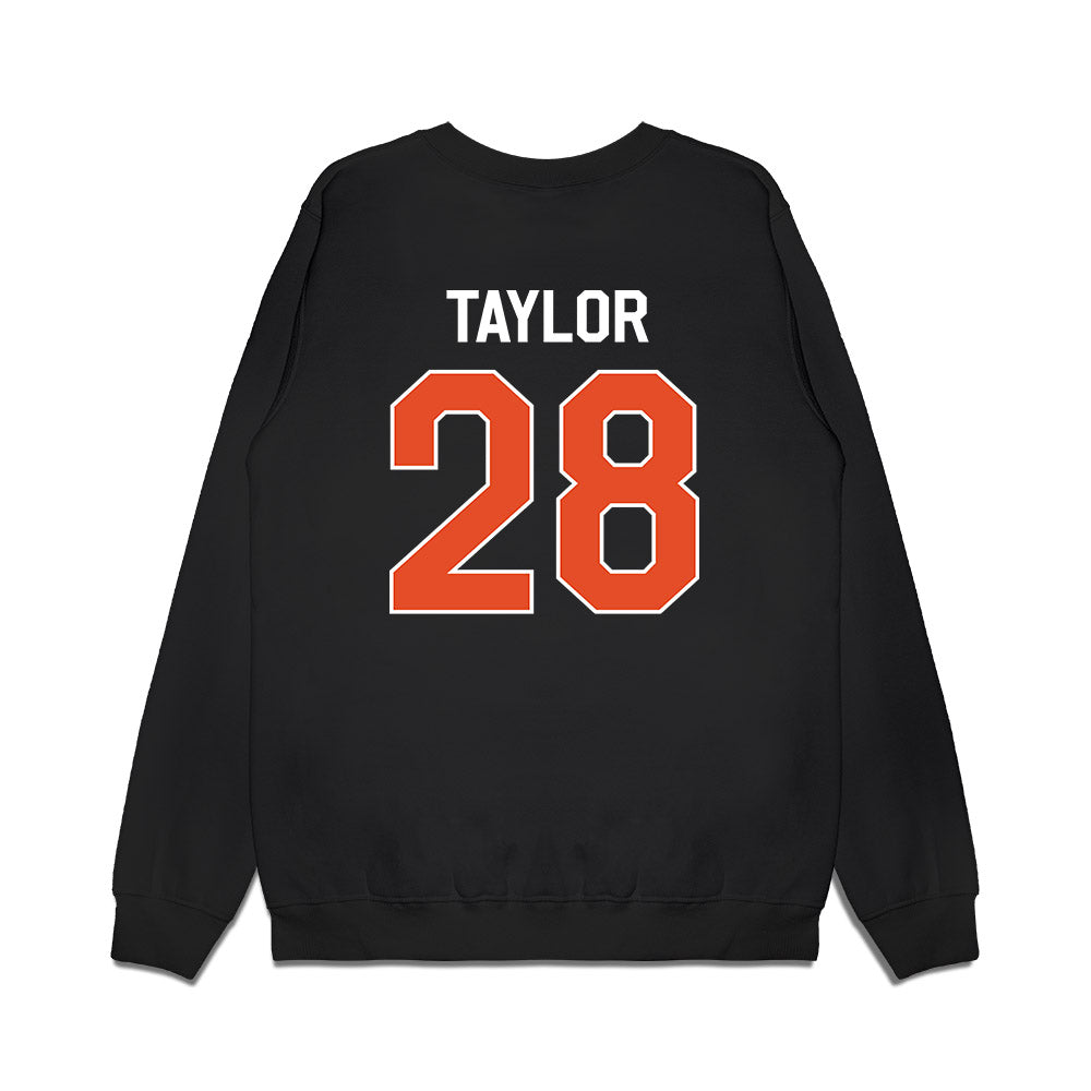 Miami - NCAA Football : Isaiah Taylor - We're In Premium Crewneck Sweatshirt-1
