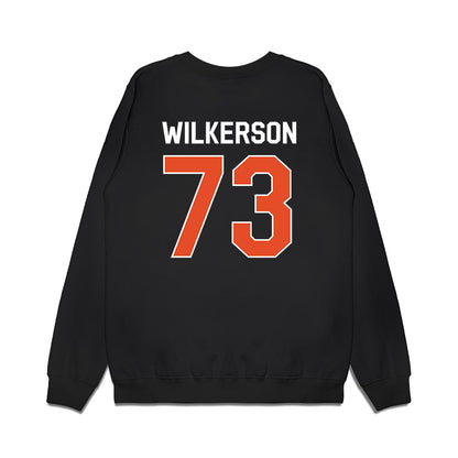 Miami - NCAA Football : Jaden Wilkerson - We're In Premium Crewneck Sweatshirt-1