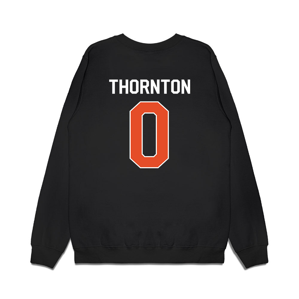 Miami - NCAA Football : Omar Thornton - We're In Premium Crewneck Sweatshirt-1