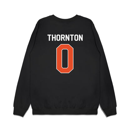 Miami - NCAA Football : Omar Thornton - We're In Premium Crewneck Sweatshirt-1