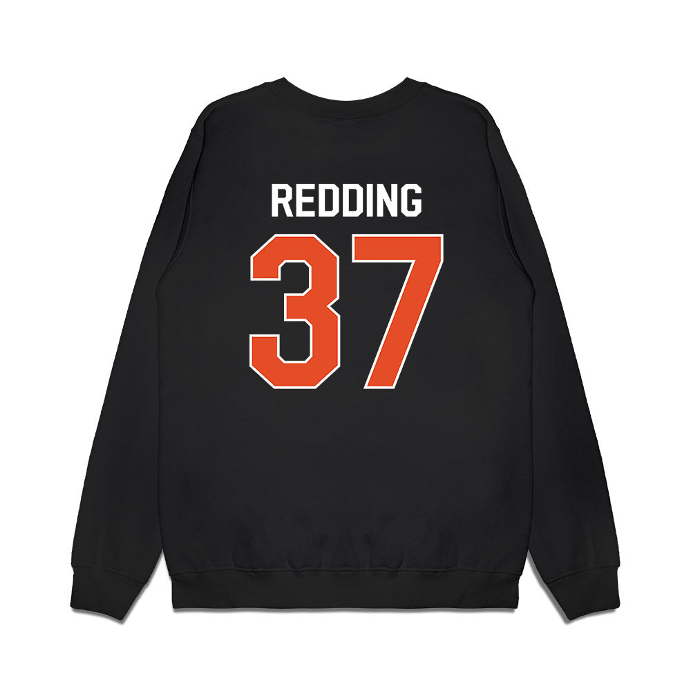 Miami - NCAA Football : Cortez Redding - We're In Premium Crewneck Sweatshirt-1