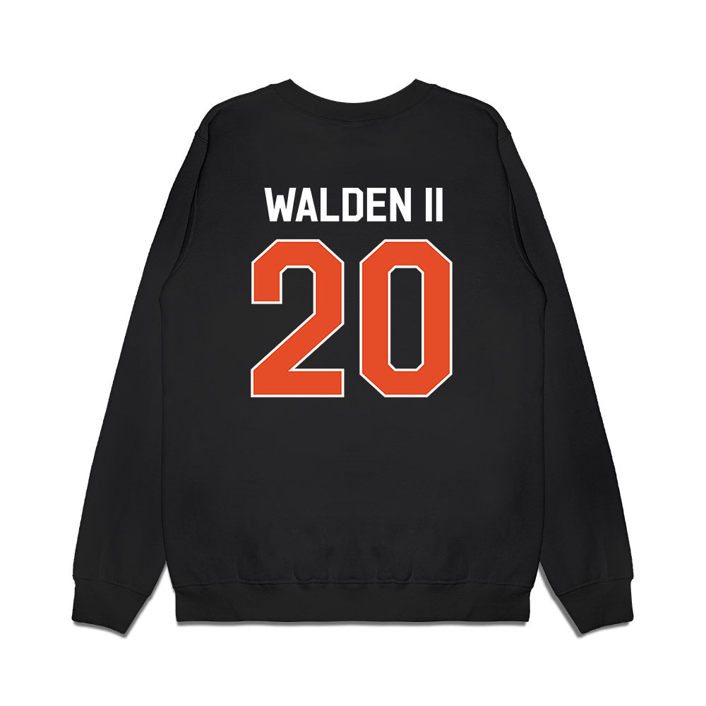 Miami - NCAA Football : Terrell Walden II - We're In Premium Crewneck Sweatshirt-1