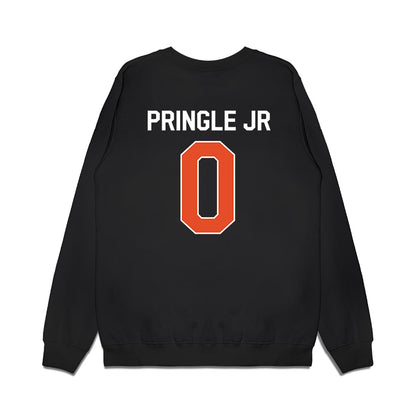 Miami - NCAA Football : Girard Pringle Jr - We're In Premium Crewneck Sweatshirt-1