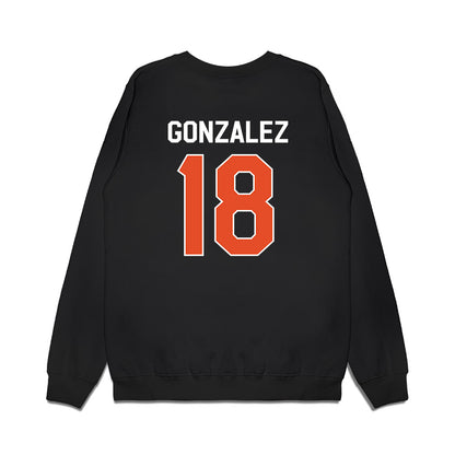 Miami - NCAA Football : Vinny Gonzalez - We're In Premium Crewneck Sweatshirt-1