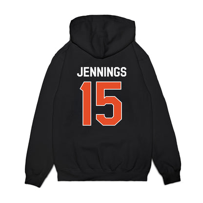 Miami - NCAA Football : Brody Jennings - We're In Premium Hooded Sweatshirt-1