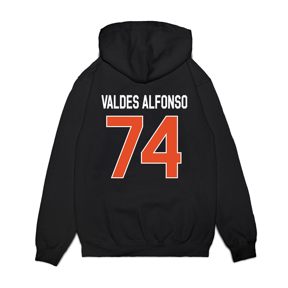 Miami - NCAA Football : Yerovi Valdes Alfonso - We're In Premium Hooded Sweatshirt-1