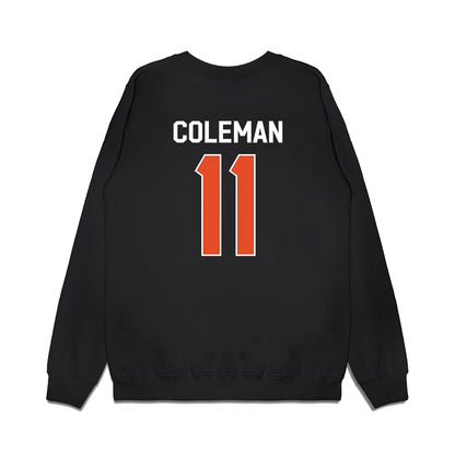 Miami - NCAA Football : Dereon Coleman - We're In Premium Crewneck Sweatshirt-1