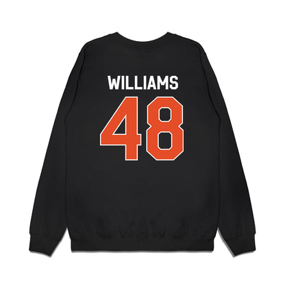 Miami - NCAA Football : Andres Williams - We're In Premium Crewneck Sweatshirt-1