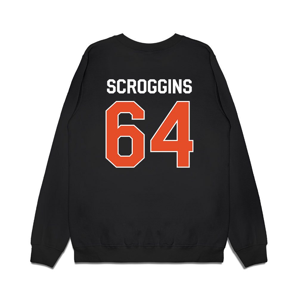 Miami - NCAA Football : Ralph Scroggins - We're In Premium Crewneck Sweatshirt-1