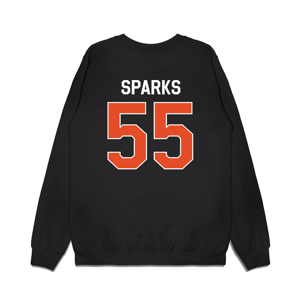 Miami - NCAA Football : JJ Sparks - We're In Premium Crewneck Sweatshirt-1