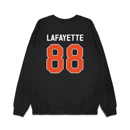Miami - NCAA Football : DeAnthony Lafayette - We're In Premium Crewneck Sweatshirt-1