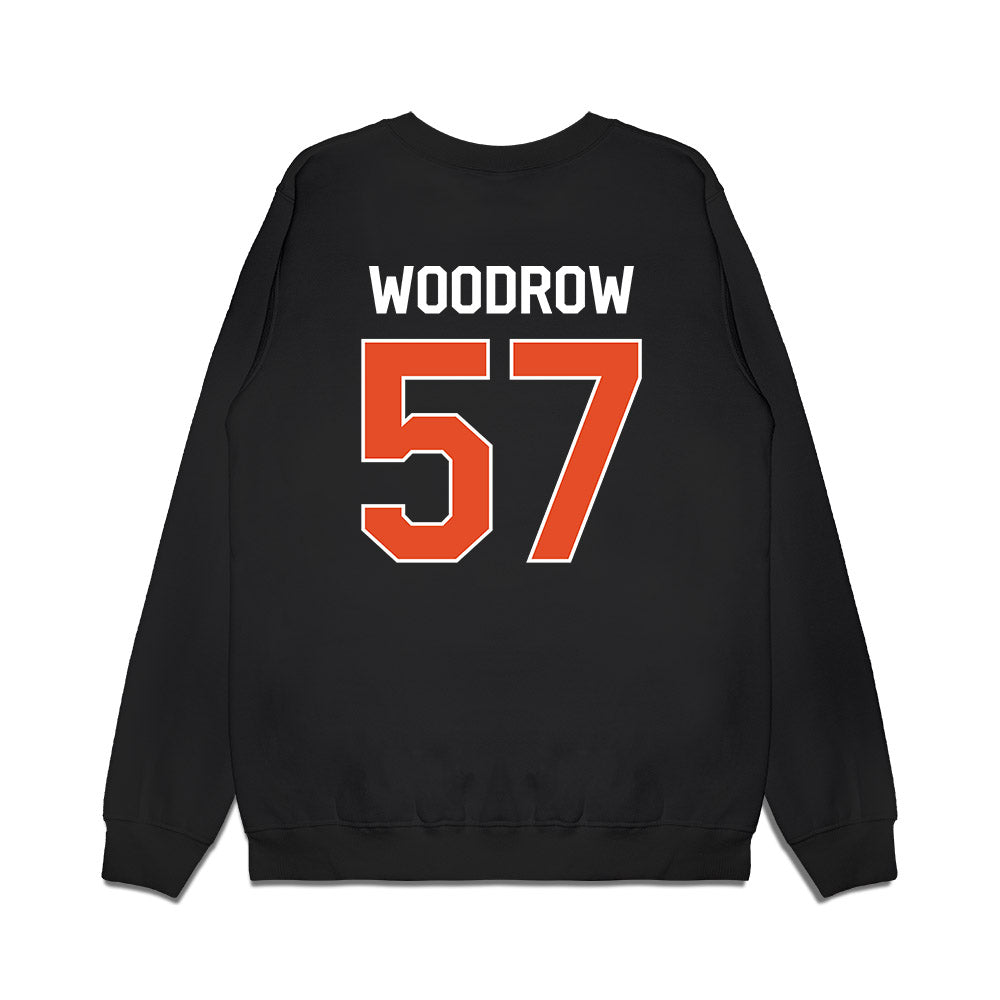 Miami - NCAA Football : Rhys Woodrow - We're In Premium Crewneck Sweatshirt-1