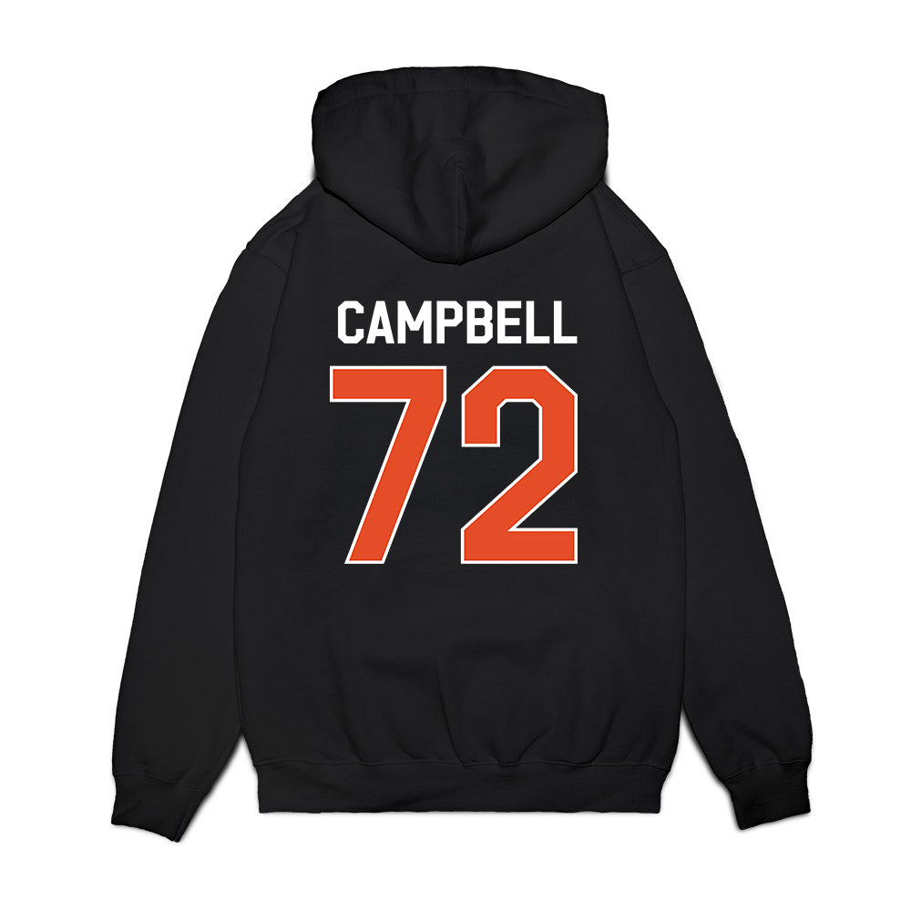 Miami - NCAA Football : Demetrius Campbell - We're In Premium Hooded Sweatshirt-1