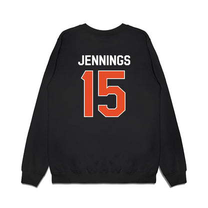 Miami - NCAA Football : Brody Jennings - We're In Premium Crewneck Sweatshirt-1