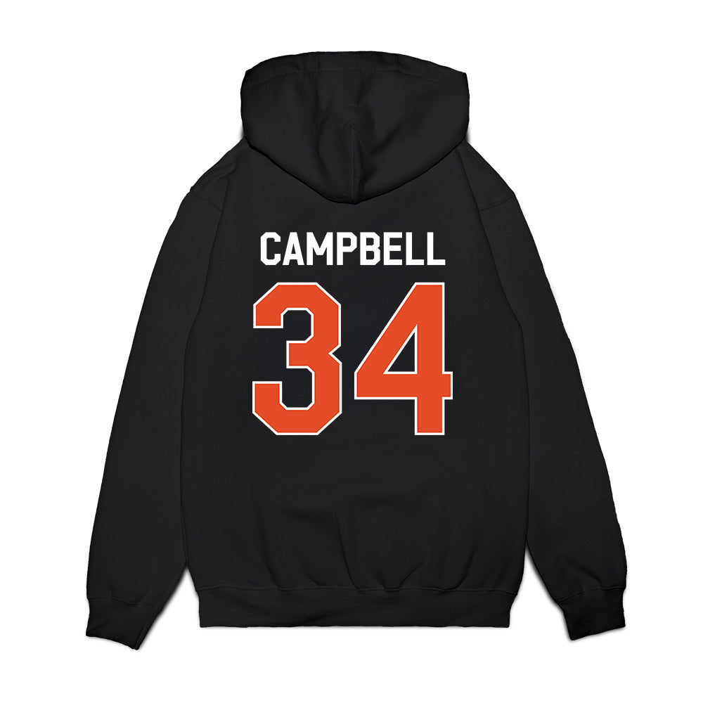 Miami - NCAA Football : Jordan Campbell - We're In Premium Hooded Sweatshirt-1
