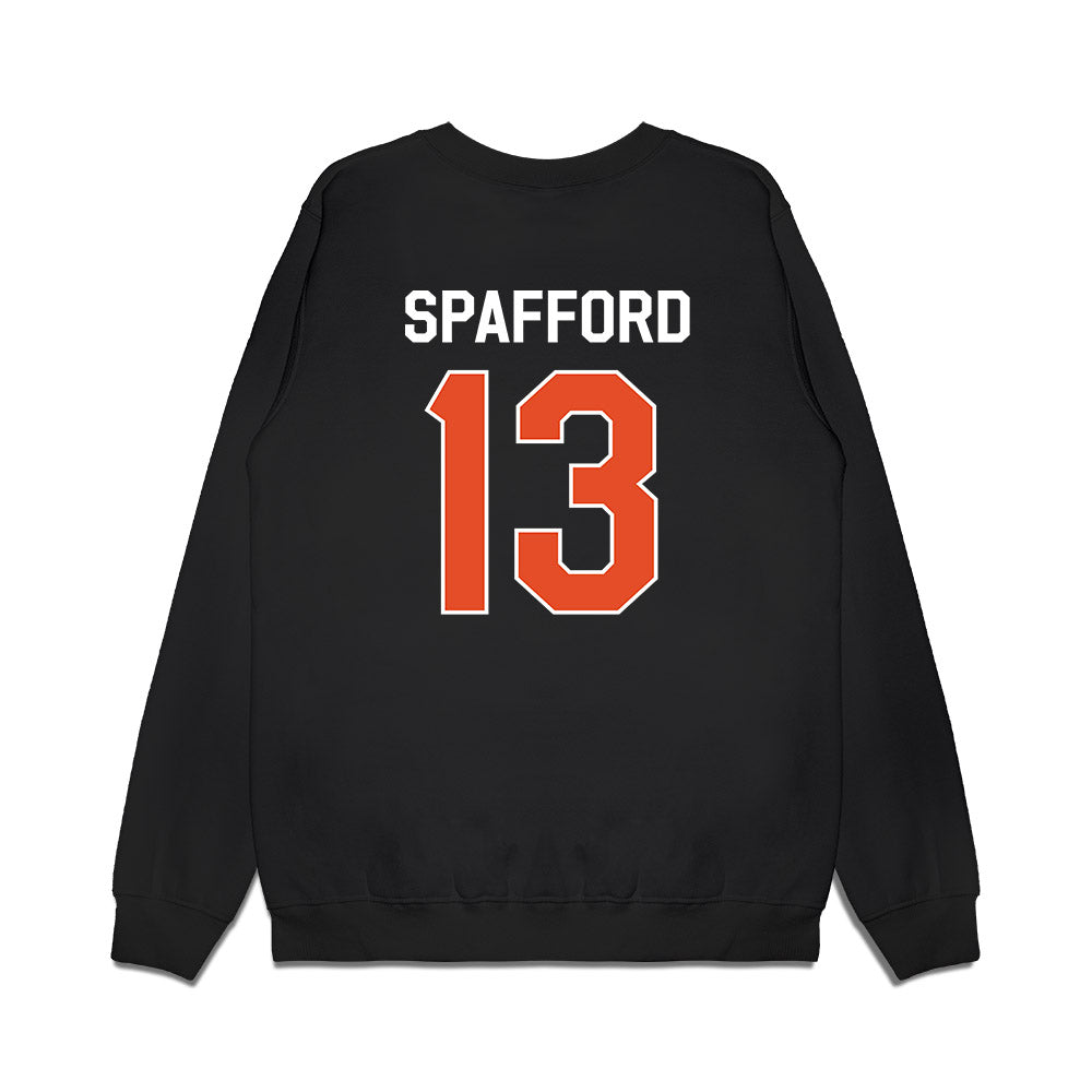 Miami - NCAA Football : Vance Spafford - We're In Premium Crewneck Sweatshirt-1