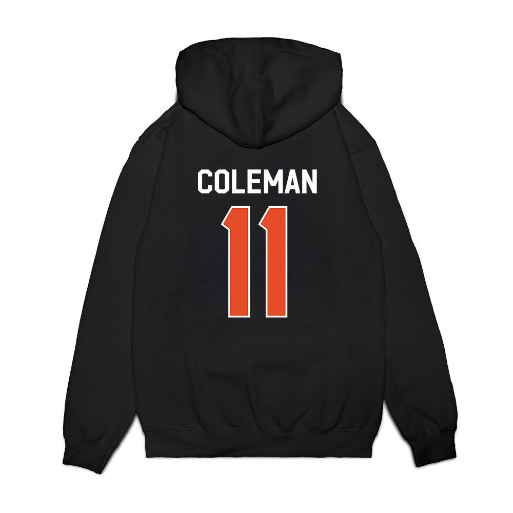 Miami - NCAA Football : Dereon Coleman - We're In Premium Hooded Sweatshirt-1