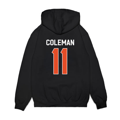 Miami - NCAA Football : Dereon Coleman - We're In Premium Hooded Sweatshirt-1