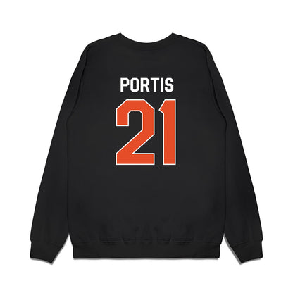 Miami - NCAA Football : Camdin Portis - We're In Premium Crewneck Sweatshirt-1