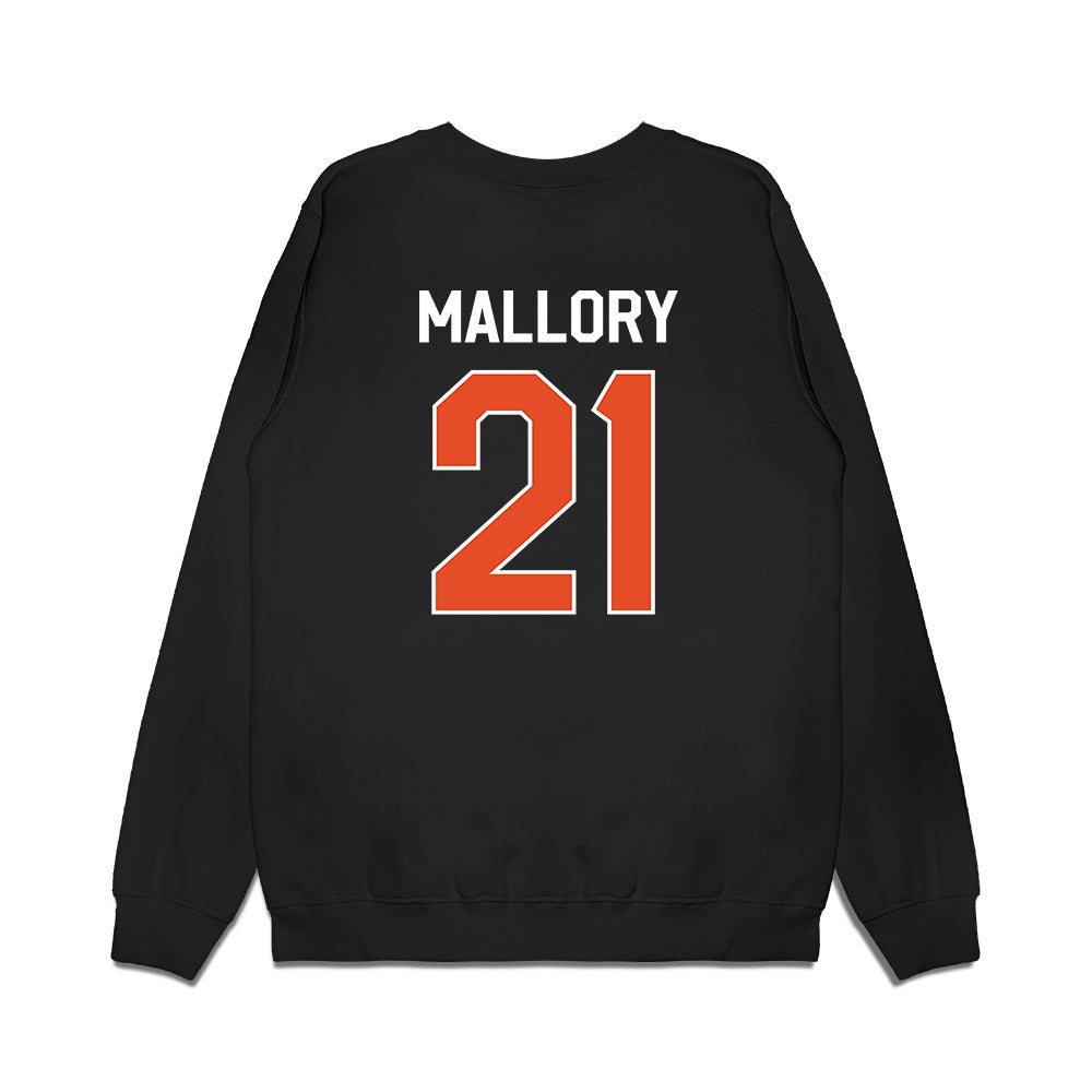 Miami - NCAA Football : Javian Mallory - We're In Premium Crewneck Sweatshirt-1