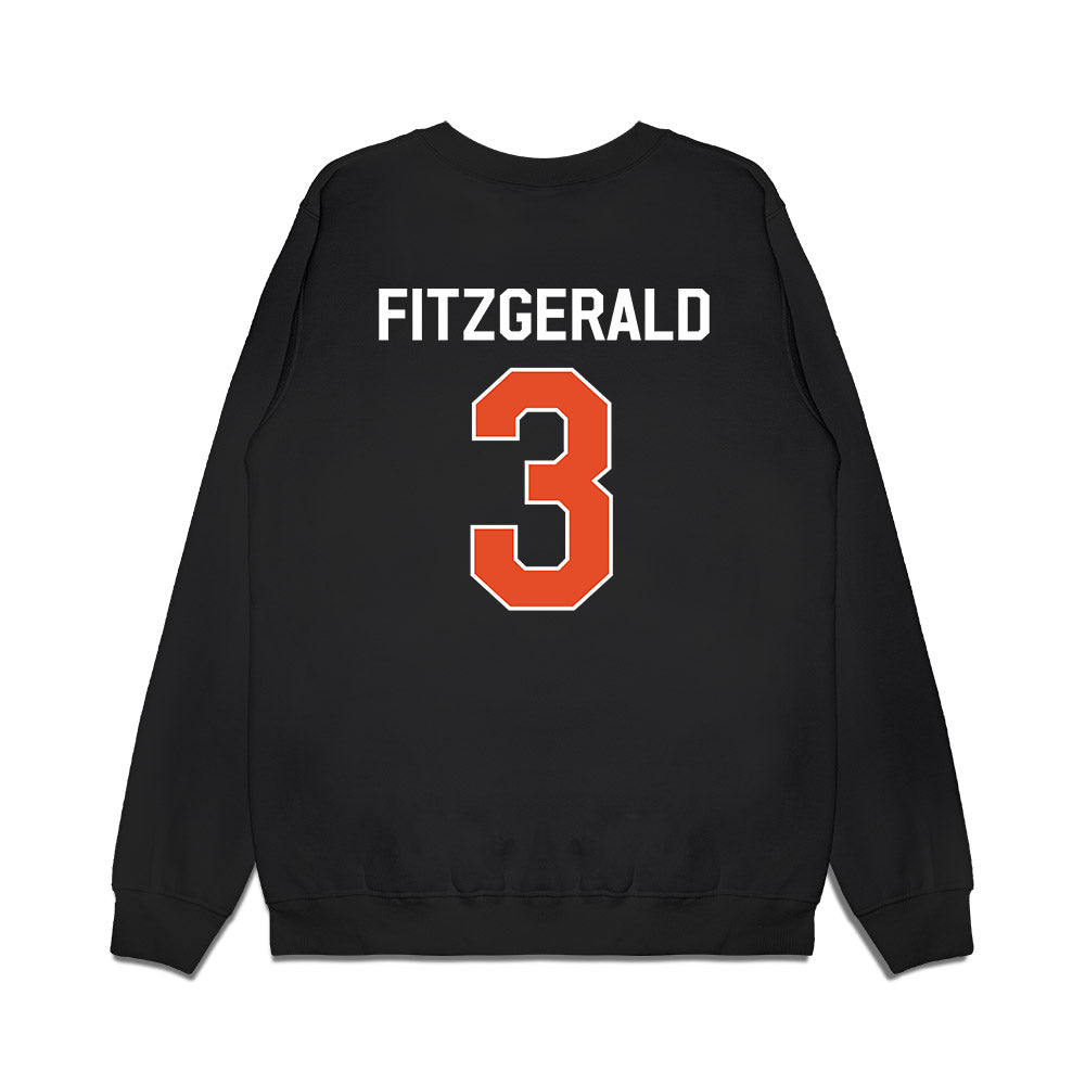 Miami - NCAA Football : Bryce Fitzgerald - We're In Premium Crewneck Sweatshirt-1
