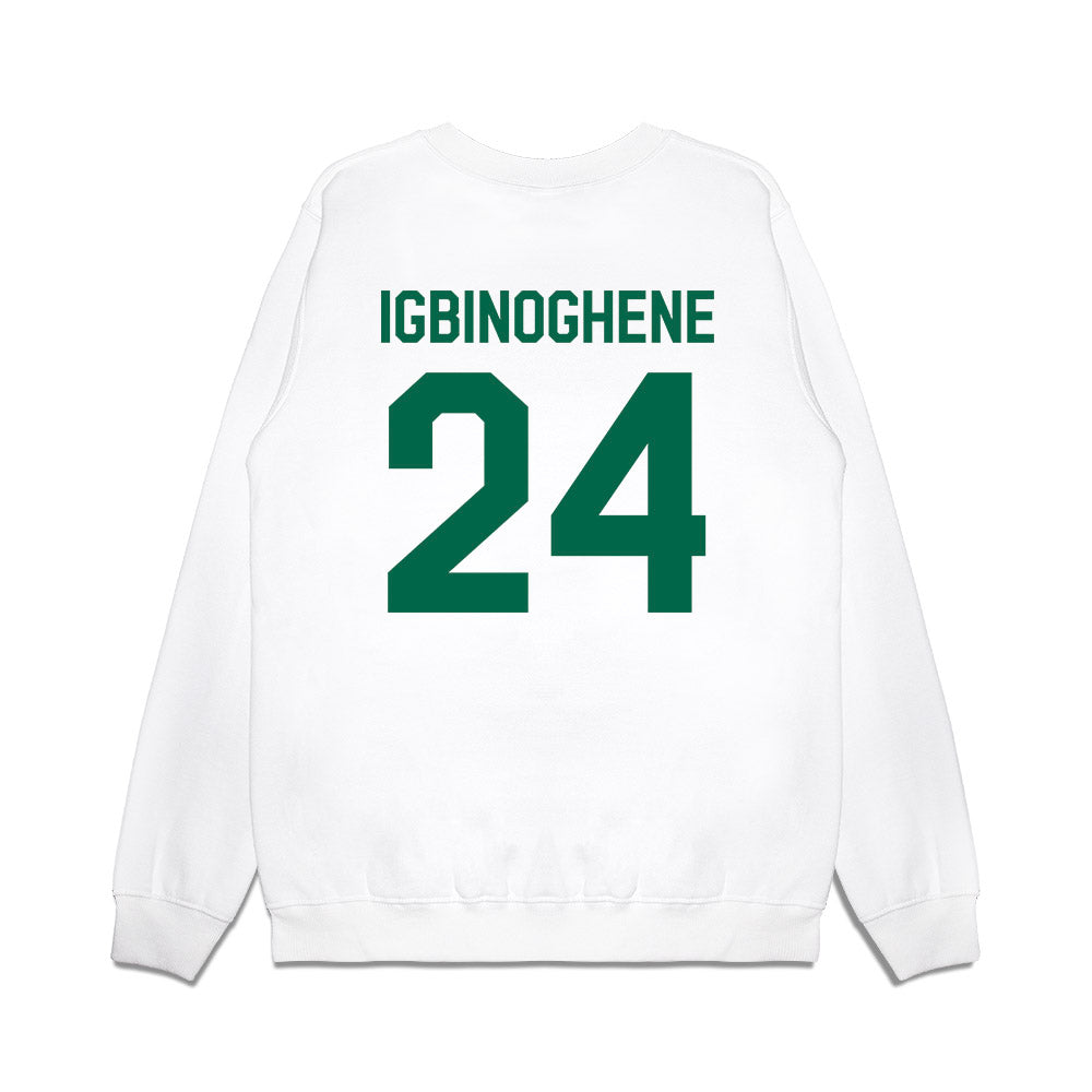 Tulane - NCAA Football : Michael Igbinoghene - We're In! Premium Crewneck Sweatshirt-1