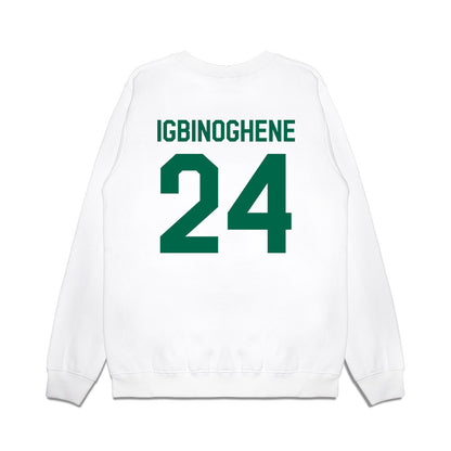 Tulane - NCAA Football : Michael Igbinoghene - We're In! Premium Crewneck Sweatshirt-1